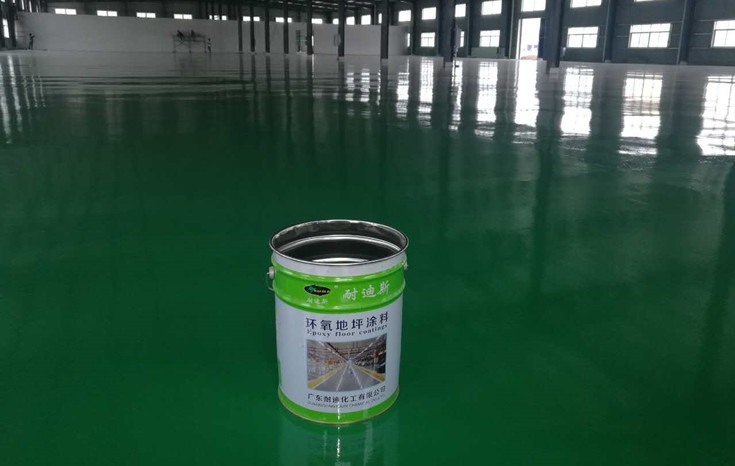 鐘祥食品廠-廠房環(huán)氧砂漿型地坪