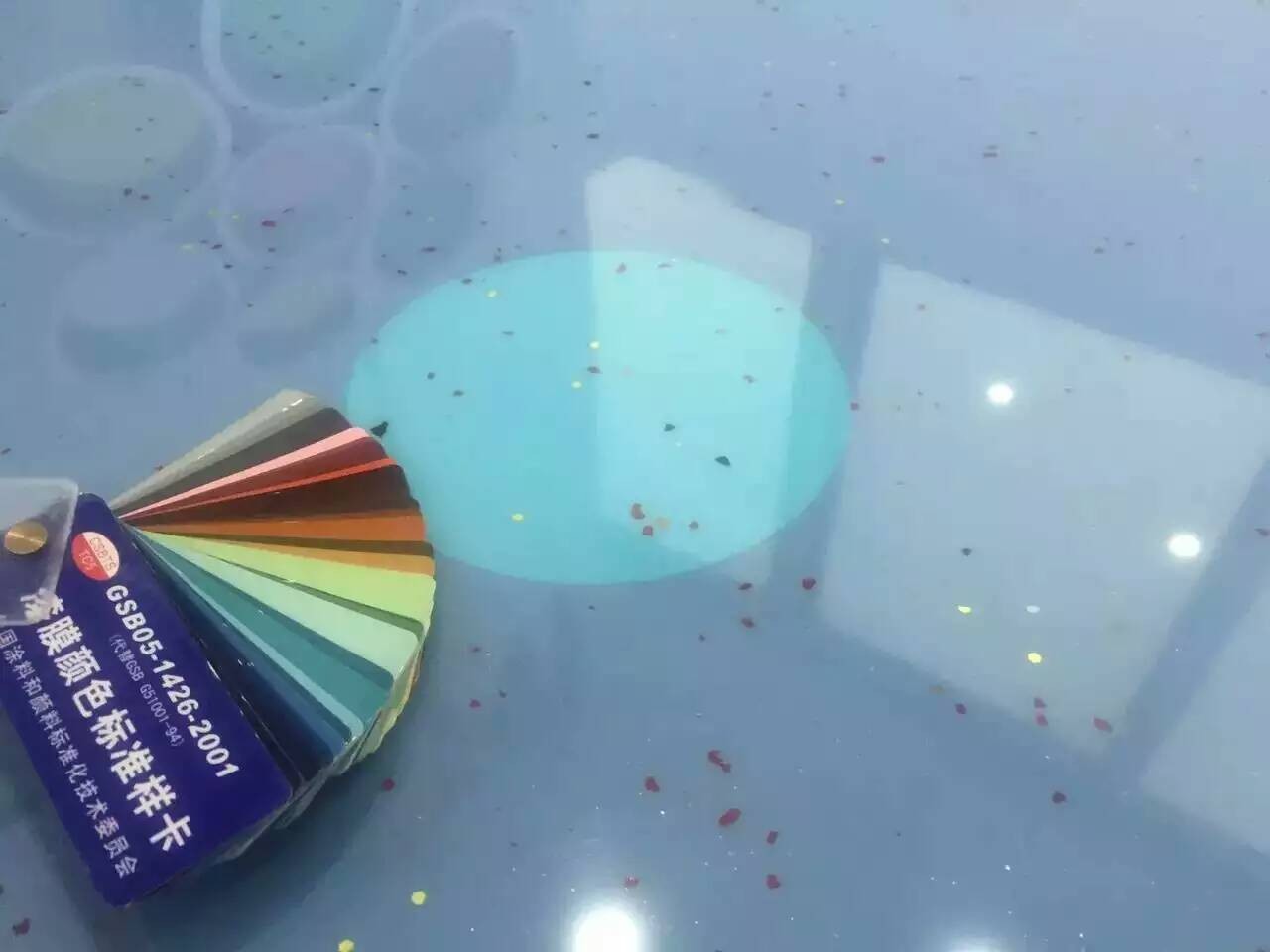 NDS202 水性聚氨酯巖片地坪