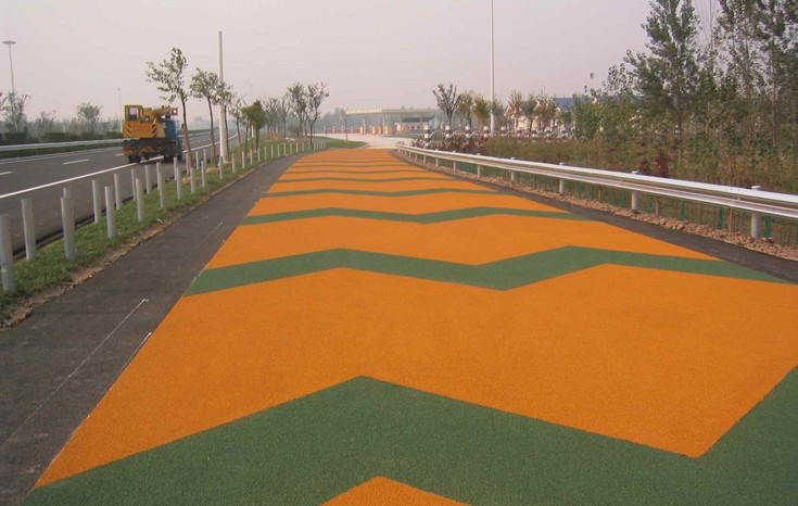 NDS206 彩色綠道防滑地坪涂裝