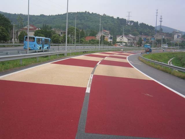 NDS206 彩色綠道防滑地坪涂裝